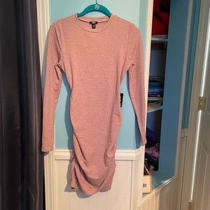 NWT Express body contour long sleeve dress size XXS